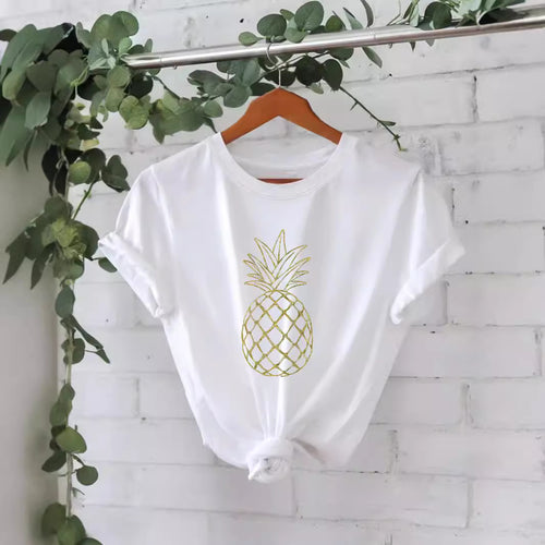 Pattern printed T-shirt