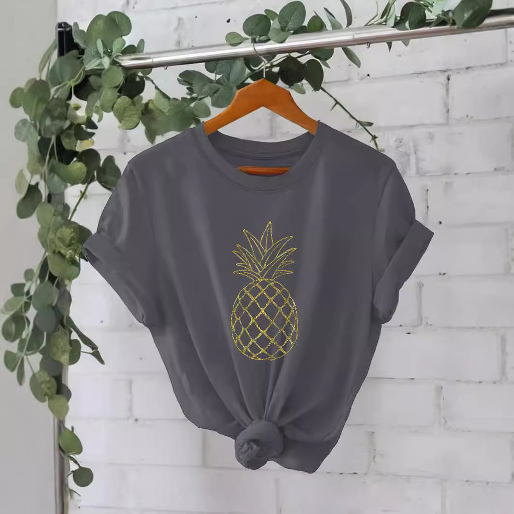 Pattern printed T-shirt