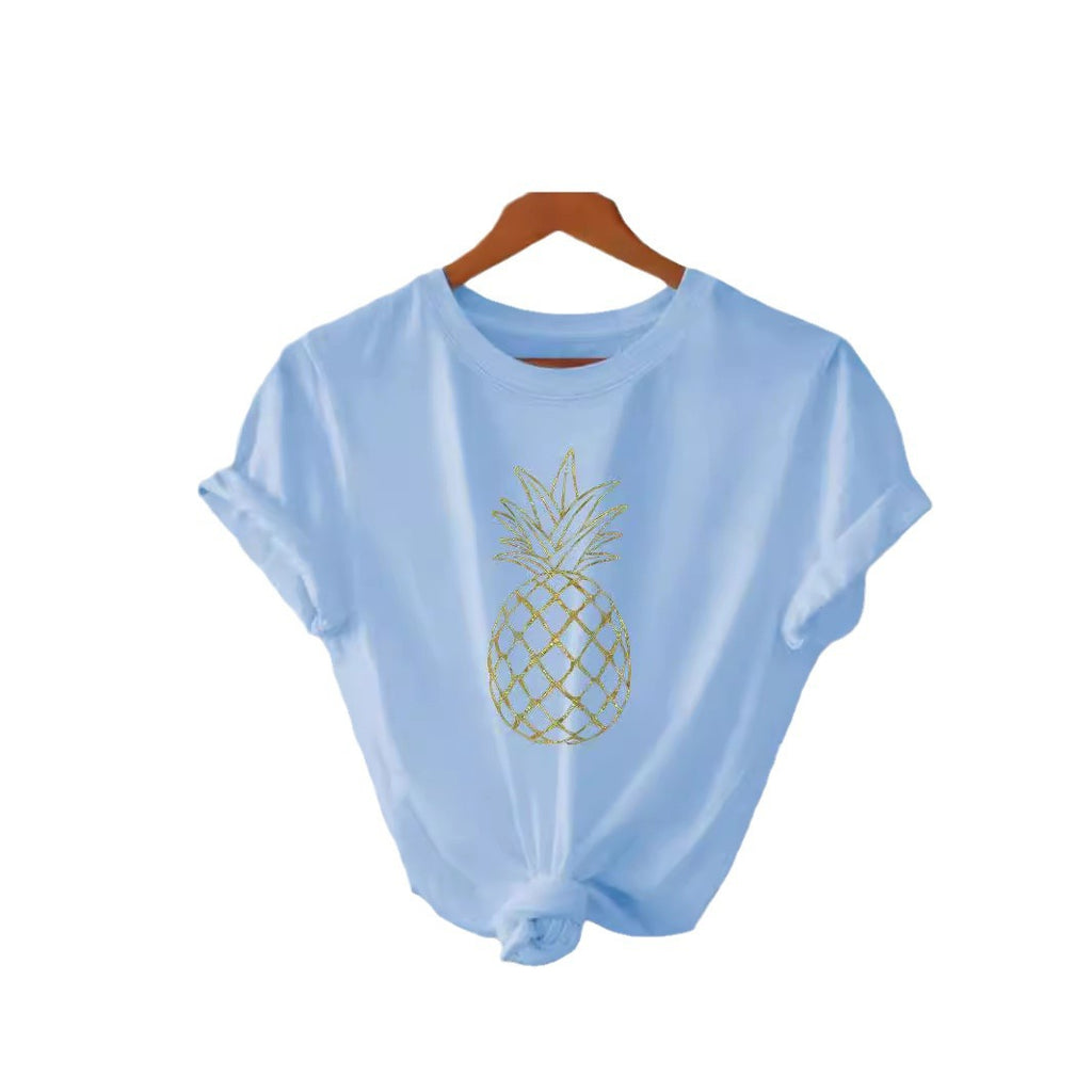 Pattern printed T-shirt