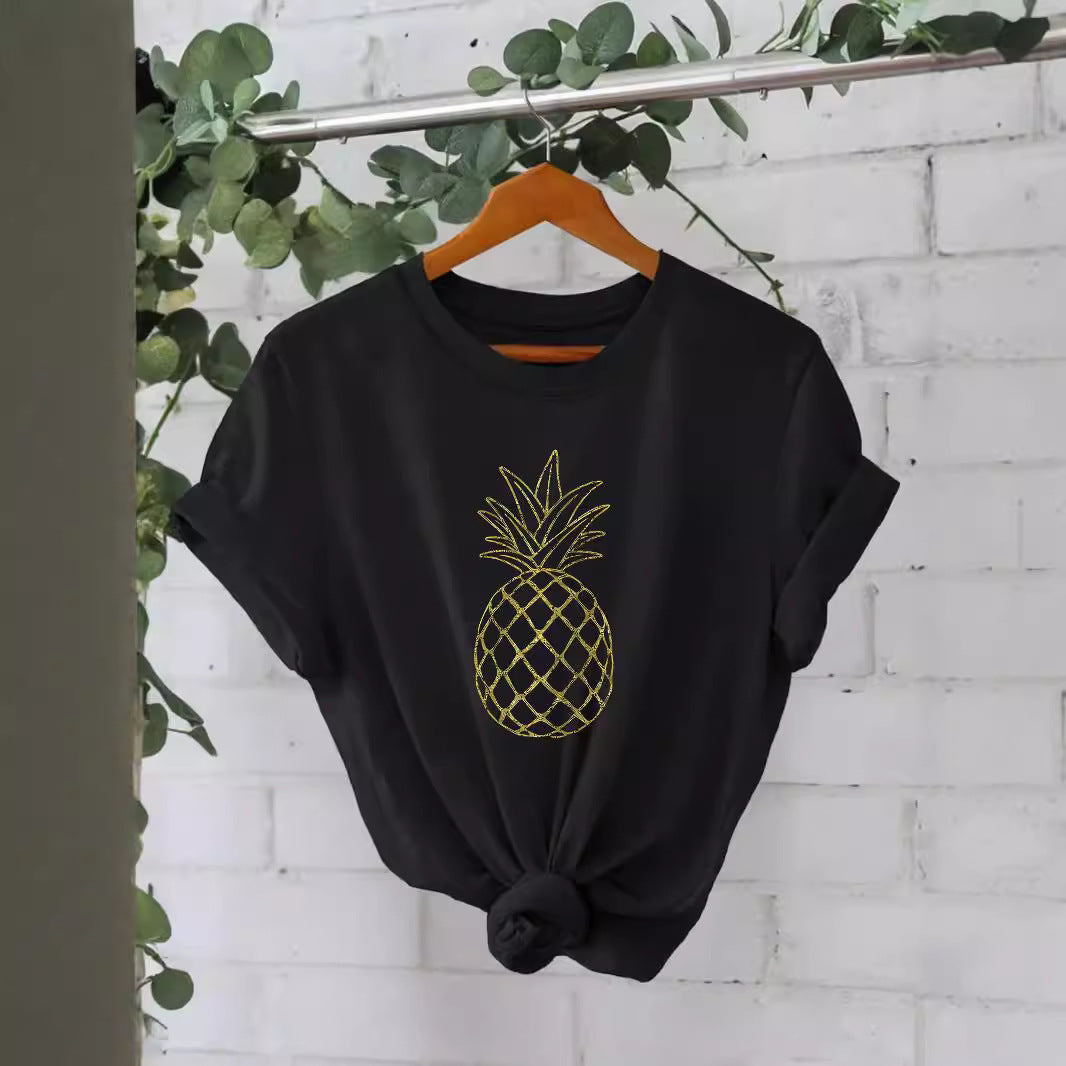 Pattern printed T-shirt